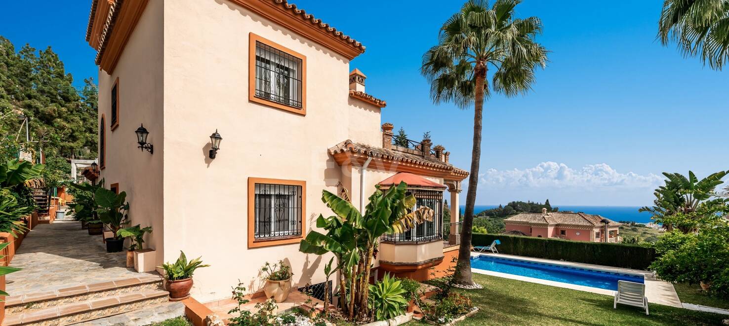Preiswerte Villa mit unglaublichem Meerblick