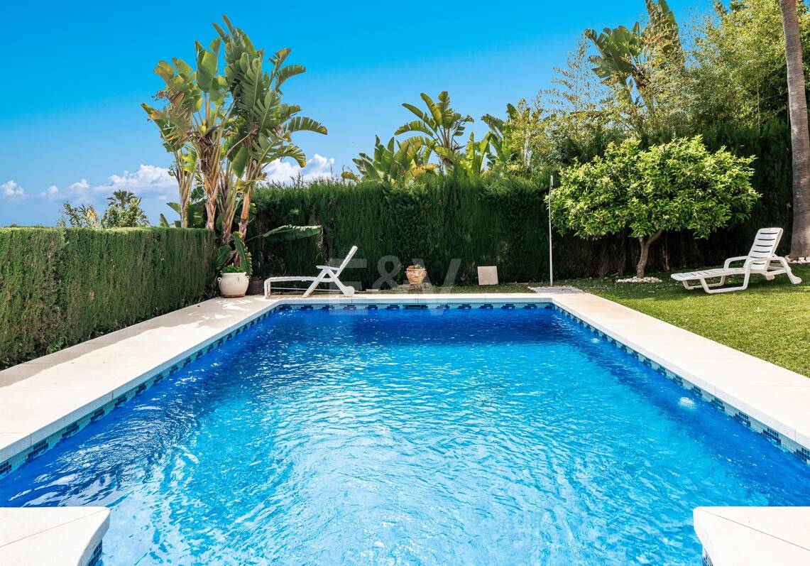 Villa i Marbella med fantastisk havsutsikt