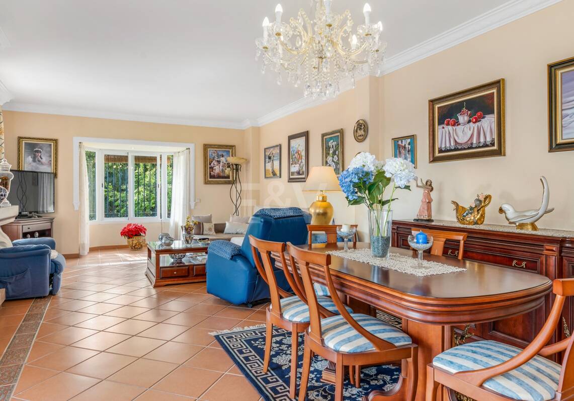 Villa i Marbella med fantastisk havsutsikt