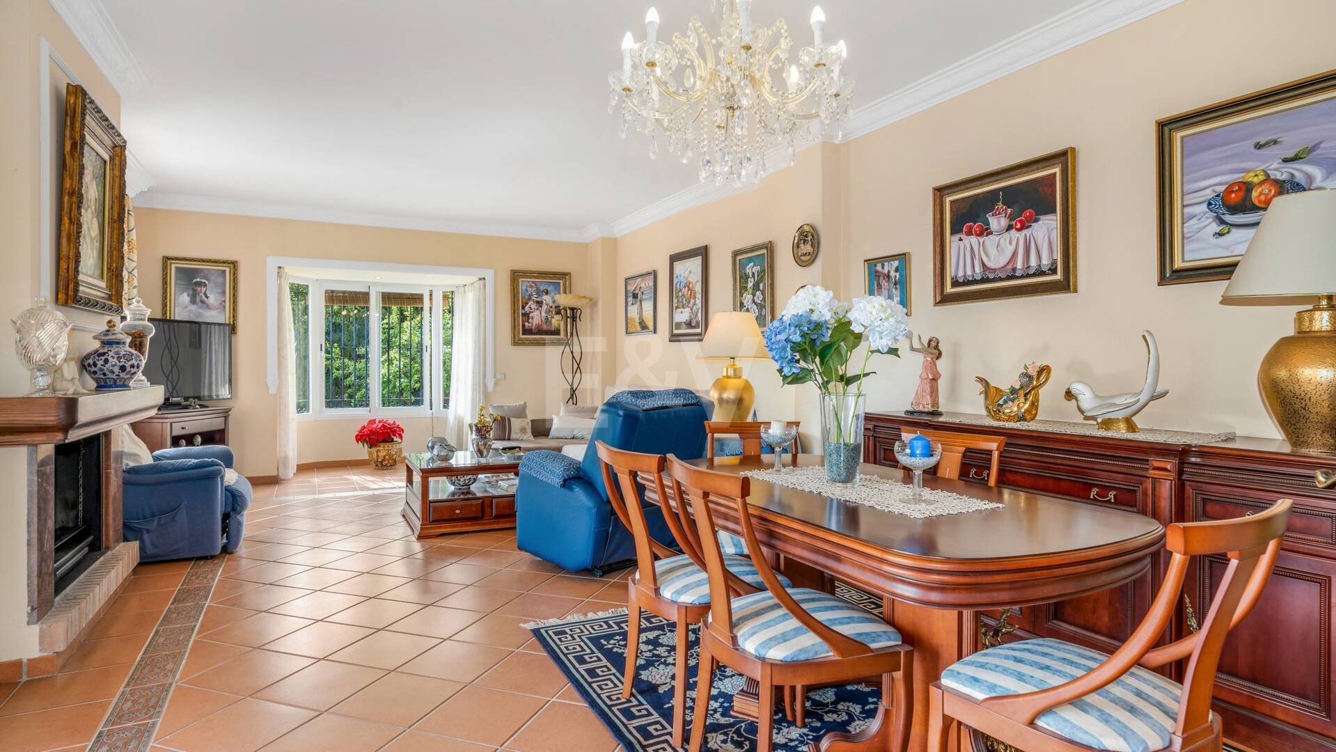 Villa en Marbella con increíbles vistas al mar