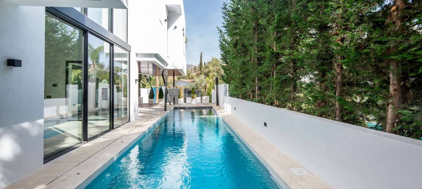 Maison contemporaine luxueuse et écologique à Casablanca, Marbella