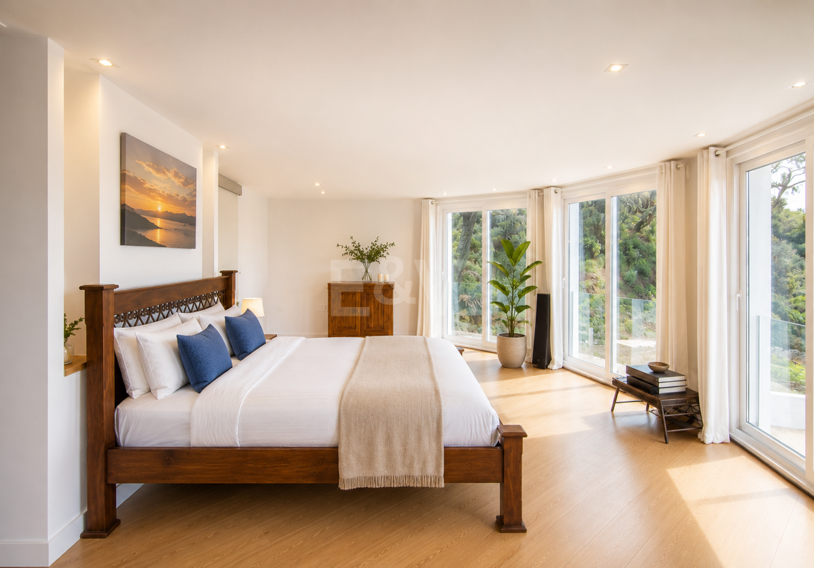 Villa familiale avec vue imprenable sur La Mairena, Marbella Est
