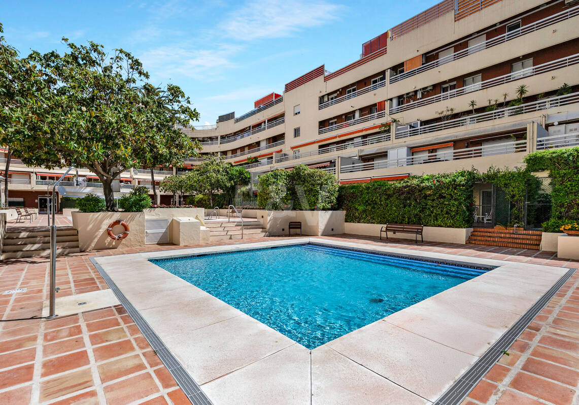Appartement spacieux bord de mer avec emplacement central privilégié
