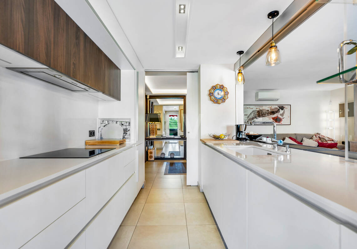 Appartement spacieux bord de mer avec emplacement central privilégié