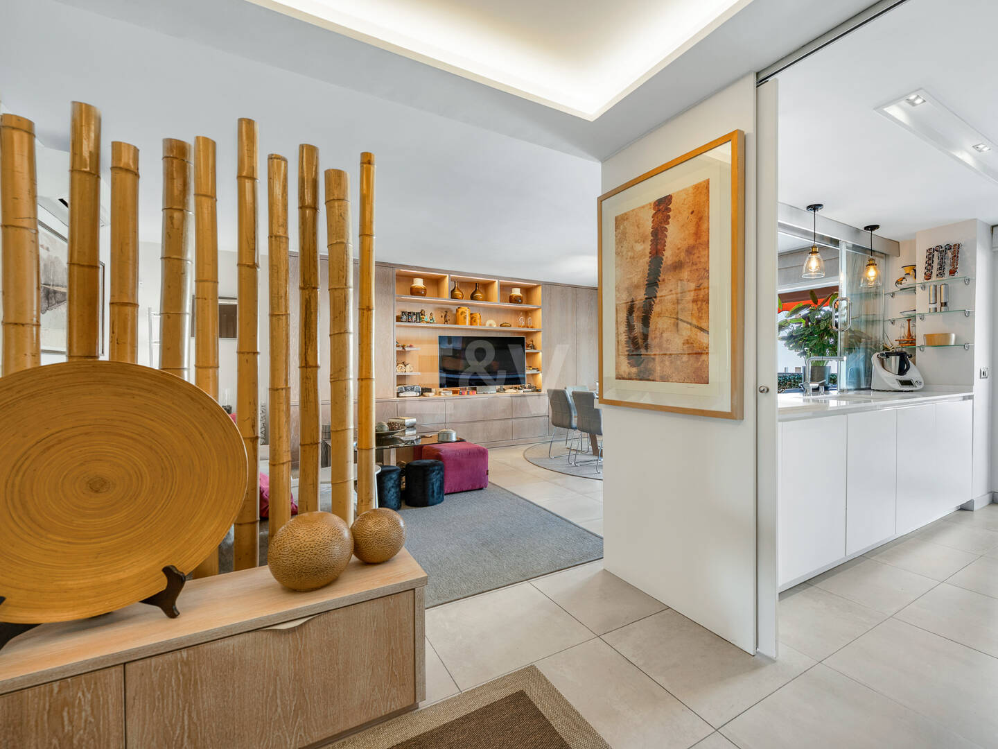 Beachside rymlig lägenhet med privilegierad central plats