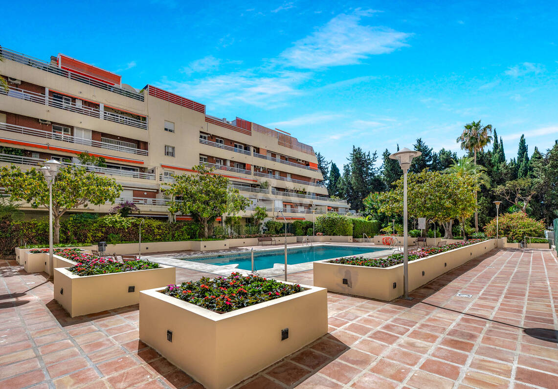 Appartement spacieux bord de mer avec emplacement central privilégié