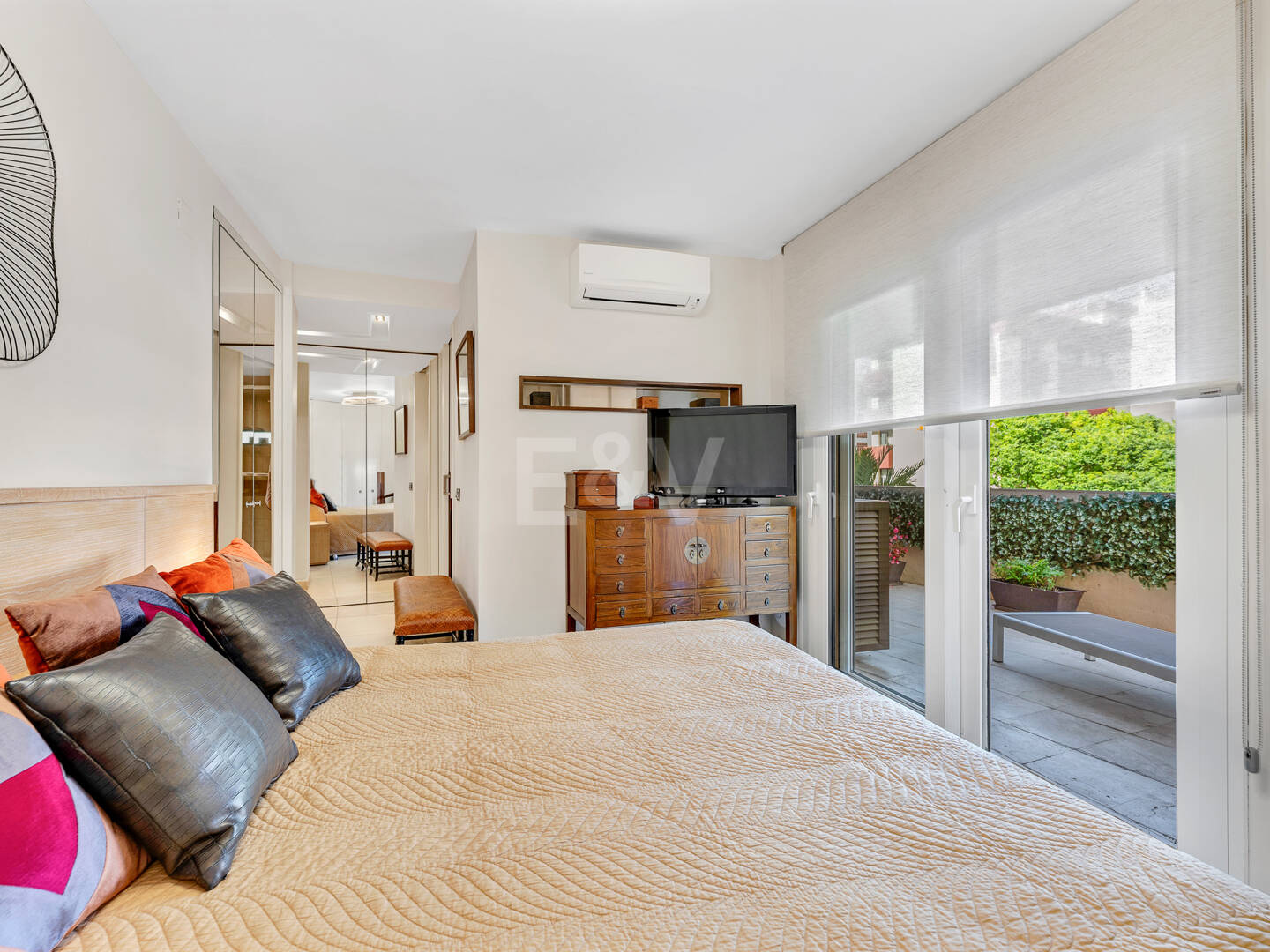 Beachside rymlig lägenhet med privilegierad central plats