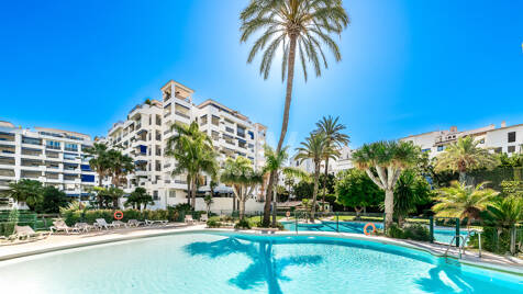 Apartamento céntrico en excelente complejo en el corazón de Puerto Banús