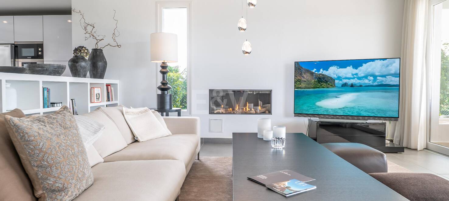 Modern Eco Villa with Panoramic Sea & Mountain View
