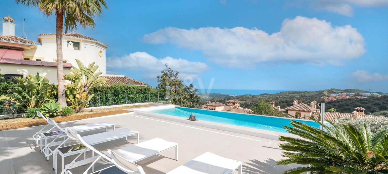 Modern Eco Villa with Panoramic Sea & Mountain View