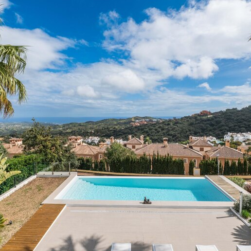 Modern Eco Villa with Panoramic Sea & Mountain View