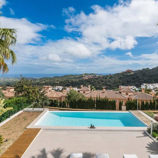 Modern Eco Villa with Panoramic Sea & Mountain View
