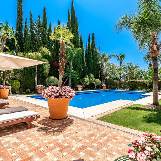 Elegant Classic Villa med panoramautsikt över havet i Sierra Blanca