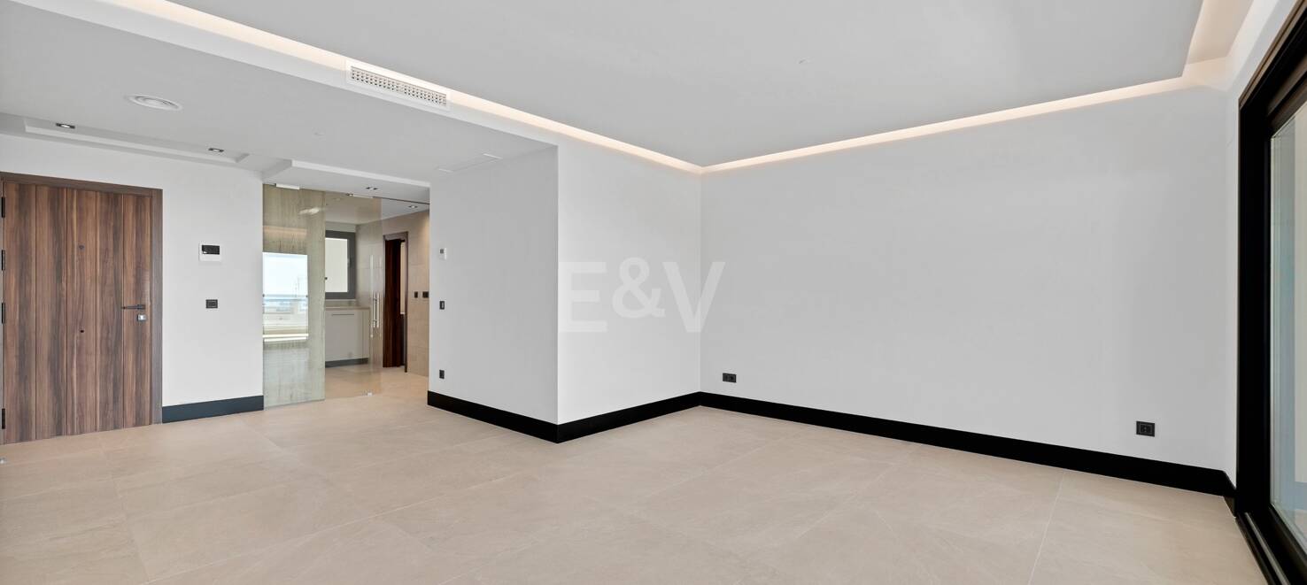 Luxus Neubauwohnung mit freiem Meerblick