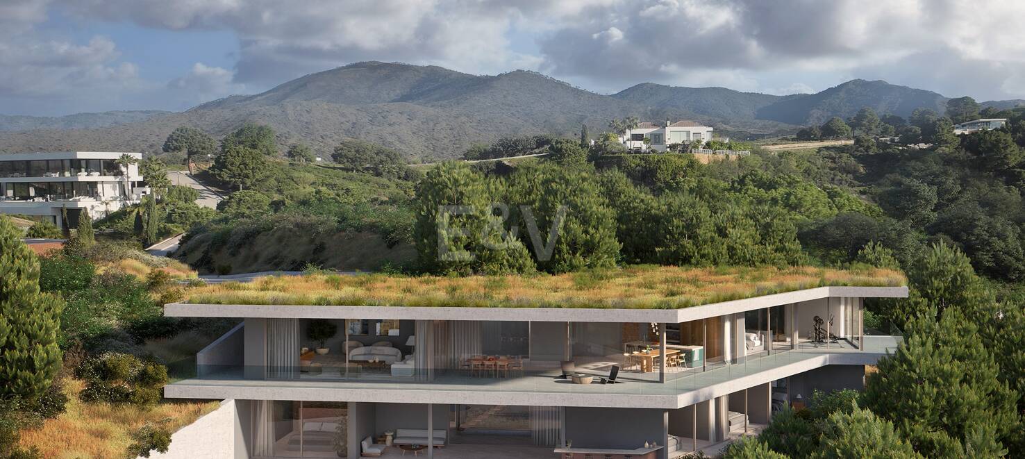 Innovative Luxury Villa Seamlessly Blending with Nature