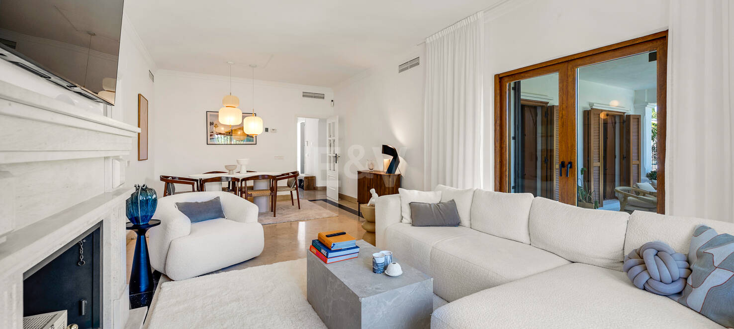 Elegante villa orientada al sur en la prestigiosa zona residencial de Nagüeles