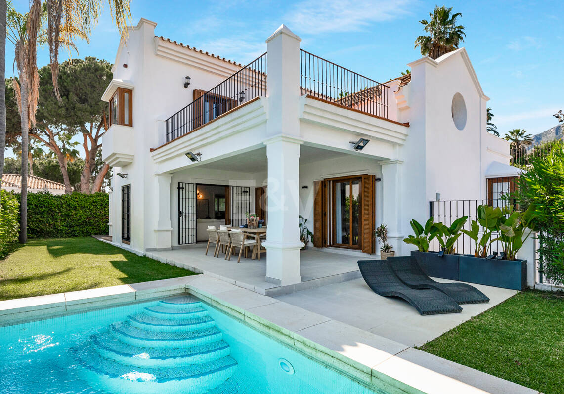Villa élégante Sud-Facing dans un quartier assez résidentiel