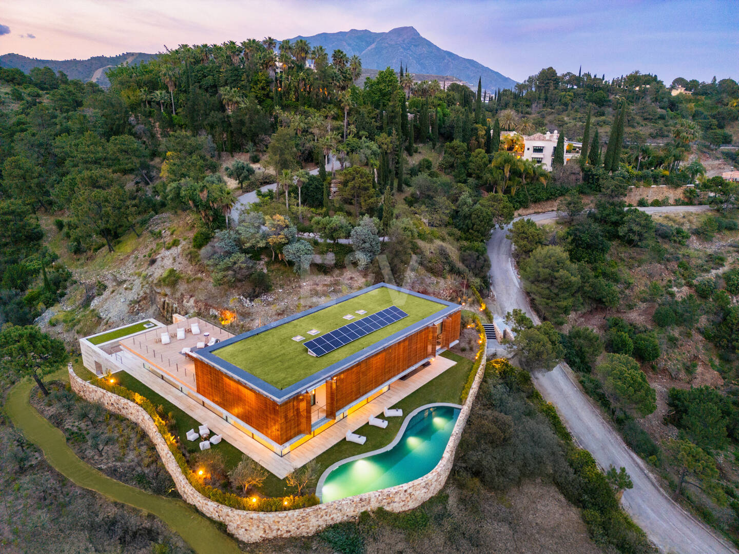 Villa Alia, El Madroñal - Flykt till förhöjd levande