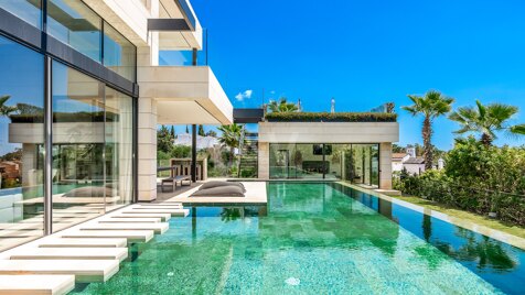 Villa att hyra i Marbella Golden Mile