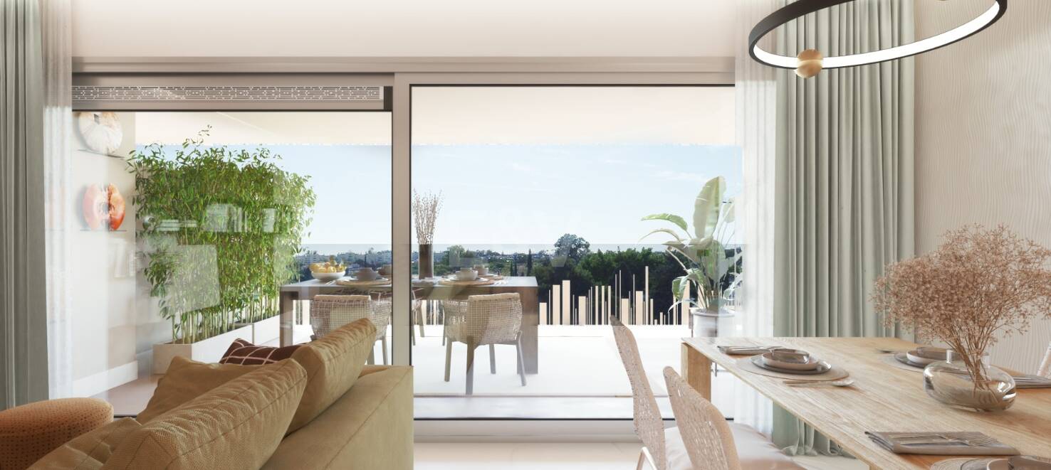 Elégant nouvel appartement de construction avec terrasse, piscine & amp; promenade à la plage