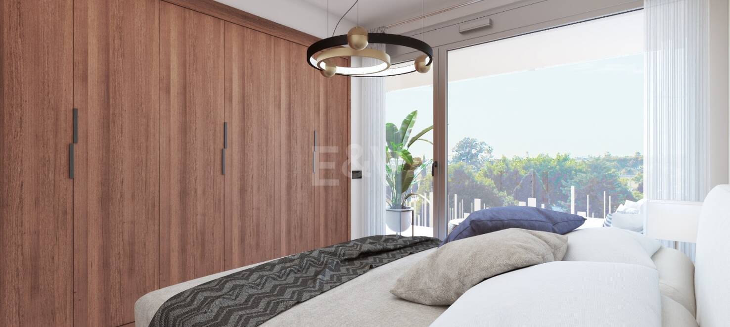 Elégant nouvel appartement de construction avec terrasse, piscine & amp; promenade à la plage