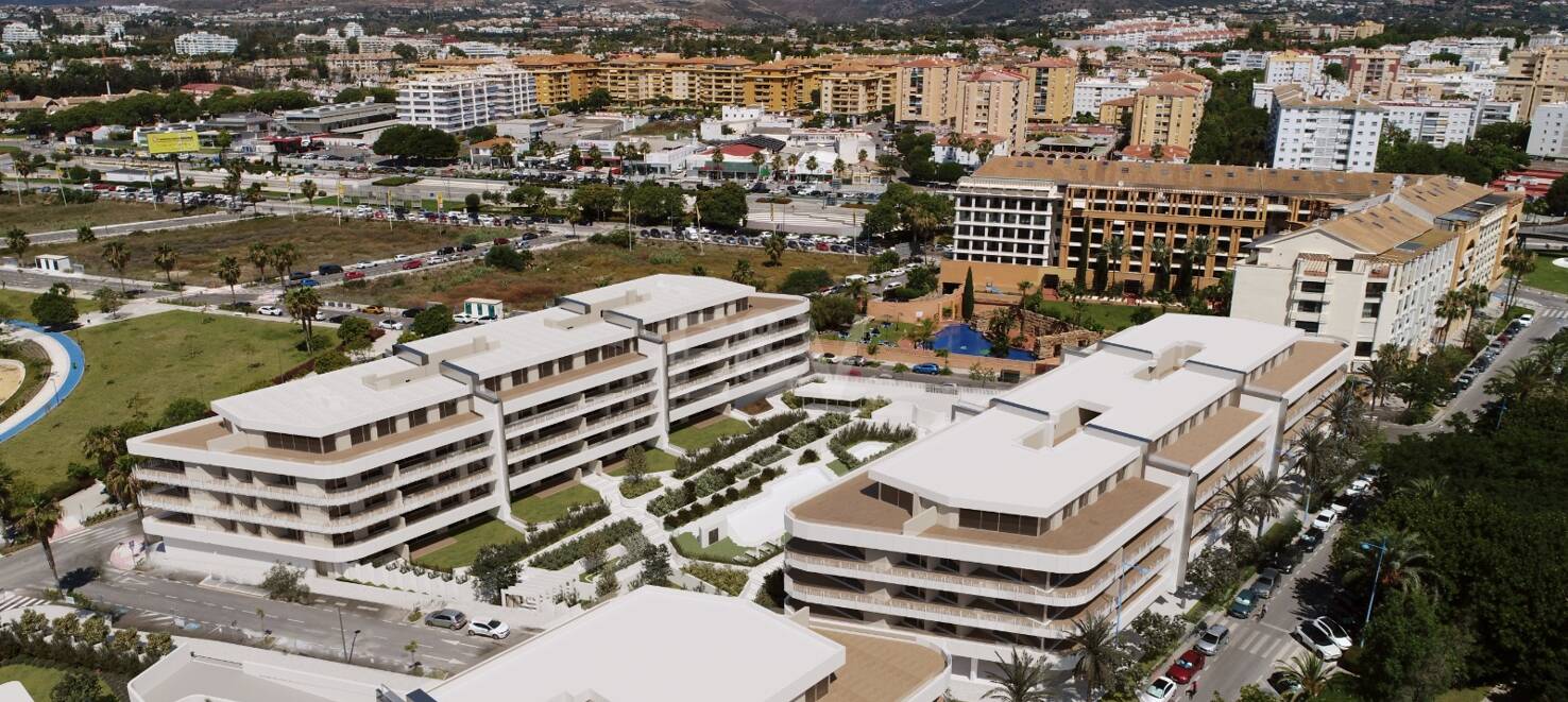 Elégant nouvel appartement de construction avec terrasse, piscine & amp; promenade à la plage