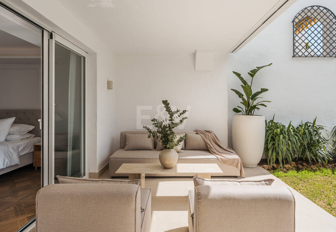 Schicke Strandwohnung an Marbellas Goldener Meile