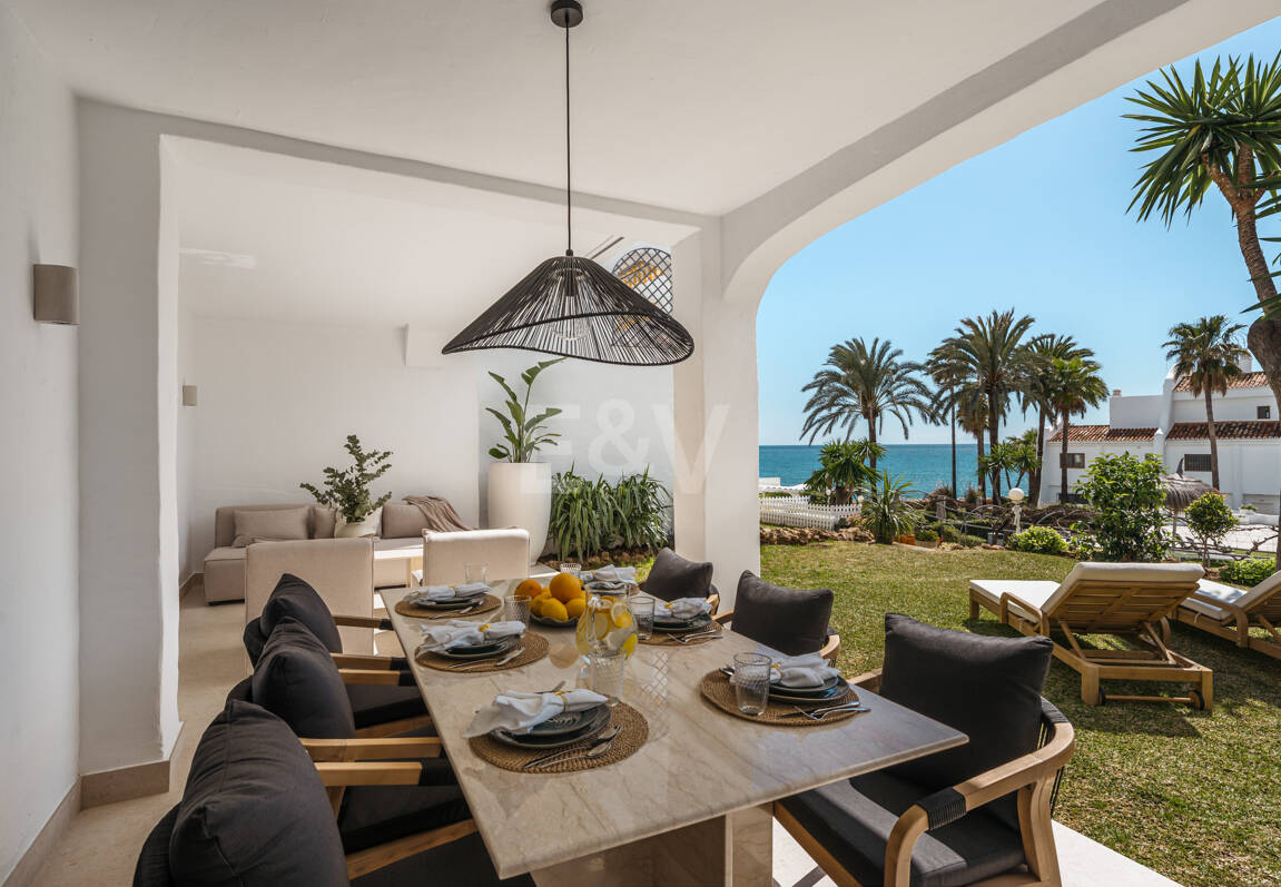 Schicke Strandwohnung an Marbellas Goldener Meile