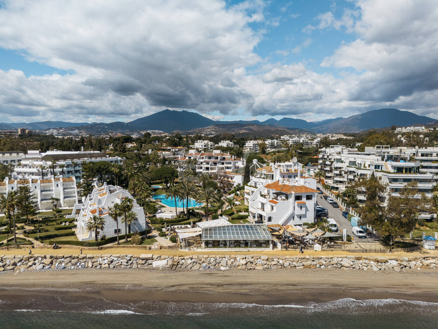 Schicke Strandwohnung an Marbellas Goldener Meile