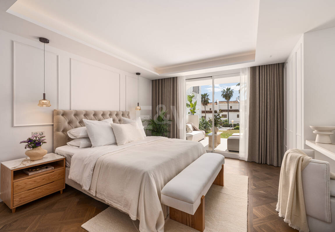 Schicke Strandwohnung an Marbellas Goldener Meile