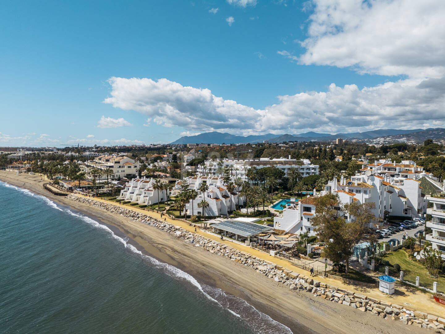 Schicke Strandwohnung an Marbellas Goldener Meile