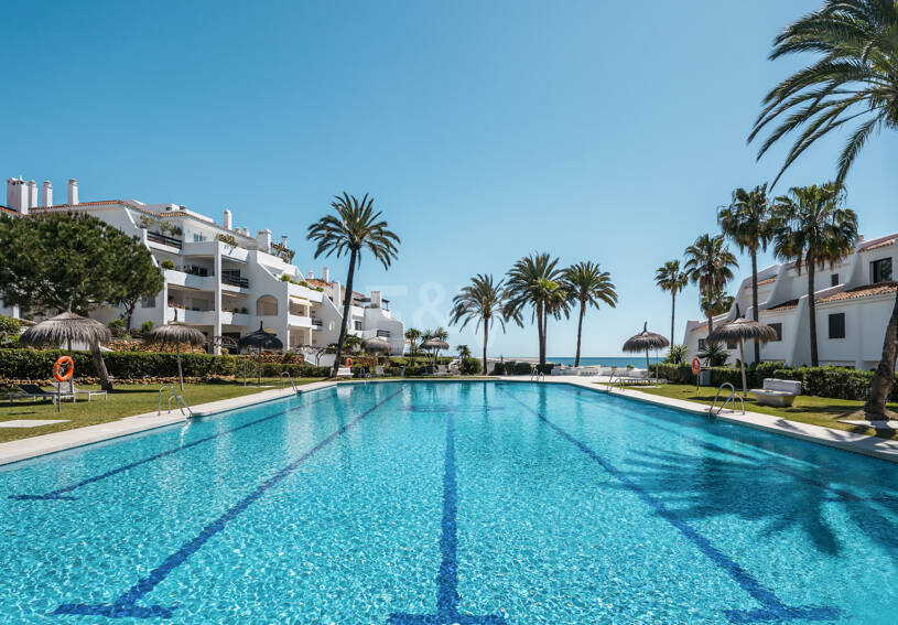 Schicke Strandwohnung an Marbellas Goldener Meile