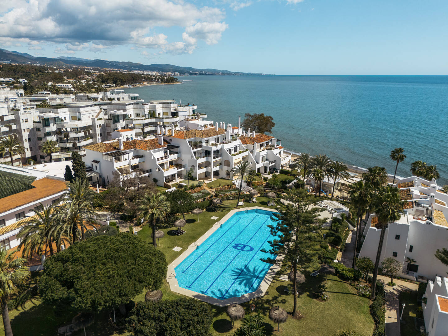 Schicke Strandwohnung an Marbellas Goldener Meile