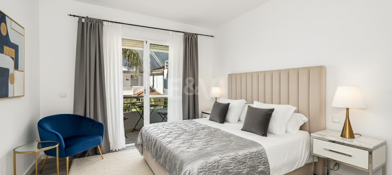 Przestronne Frontline Golf Apartament w odległości spaceru do plaży