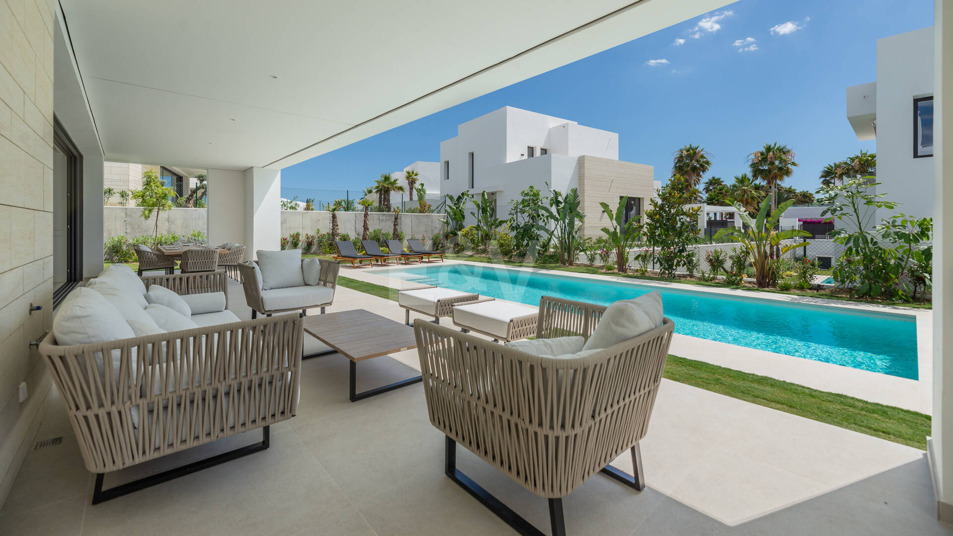 Prestigious Villa with Sea and Mountain Views avaiable for summer rental from 13,330€/week.