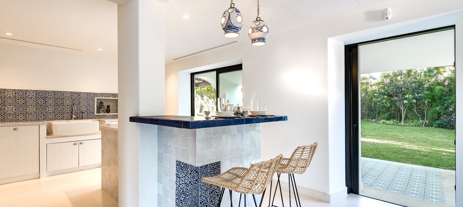 Magnificent Andalusian-Cortijo Style Villa Just Steps from the Beach in Prestigious Guadalmina.