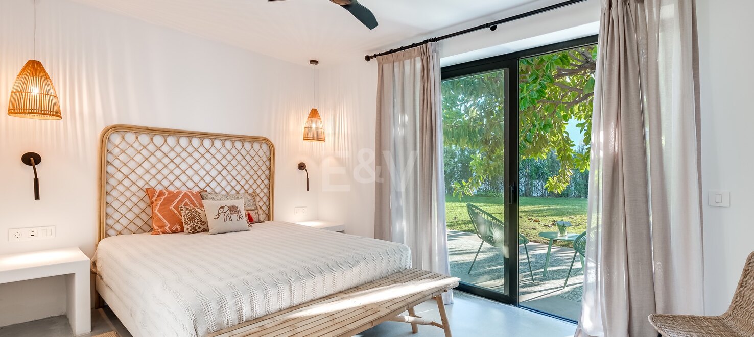 Magnificent Andalusian-Cortijo Style Villa Just Steps from the Beach in Prestigious Guadalmina.