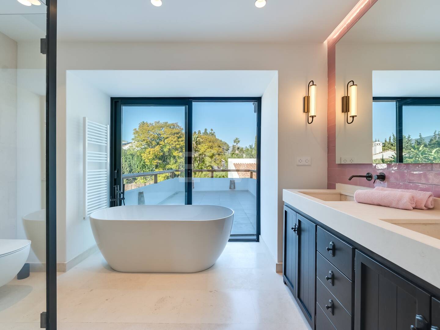 Magnificent Andalusian-Cortijo Style Villa Just Steps from the Beach in Prestigious Guadalmina.