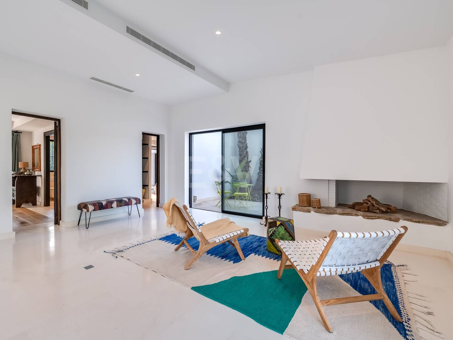 Magnificent Andalusian-Cortijo Style Villa Just Steps from the Beach in Prestigious Guadalmina.