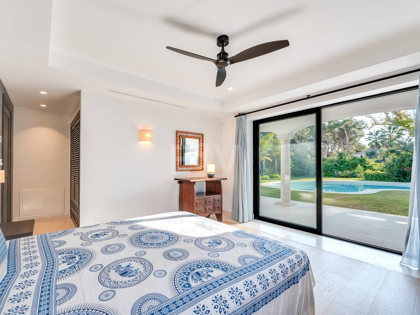 Magnificent Andalusian-Cortijo Style Villa Just Steps from the Beach in Prestigious Guadalmina.