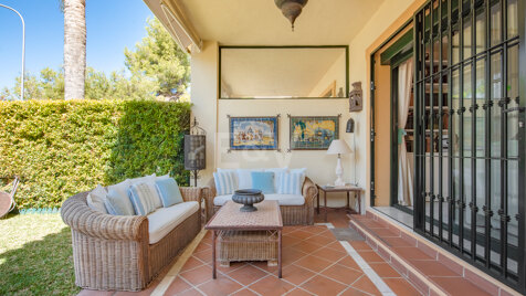 Expansive Semi-Detached Townhouse with Sea Views in Nagüeles, Marbella
