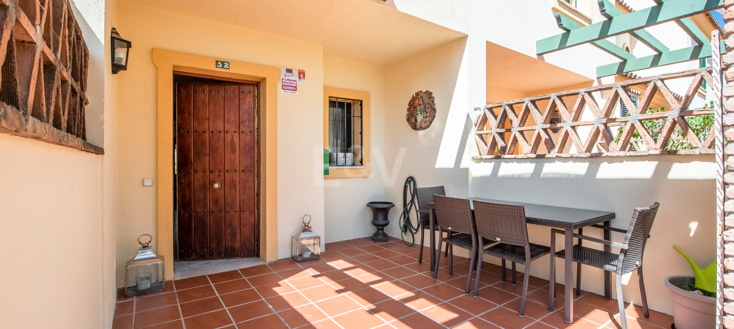 Expansive Semi-Detached Townhouse with Sea Views in Nagüeles, Marbella