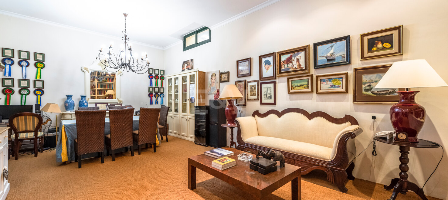 Expansive Semi-Detached Townhouse with Sea Views in Nagüeles, Marbella