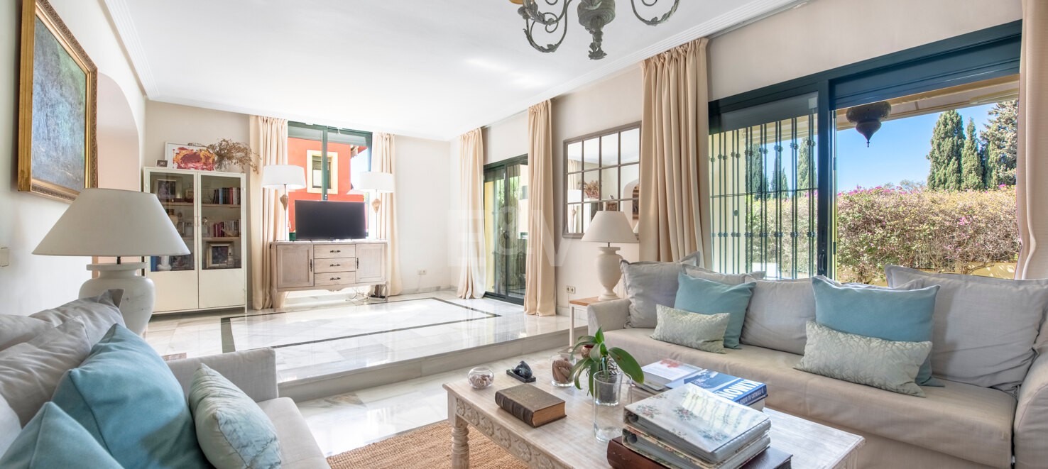 Expansive Semi-Detached Townhouse with Sea Views in Nagüeles, Marbella