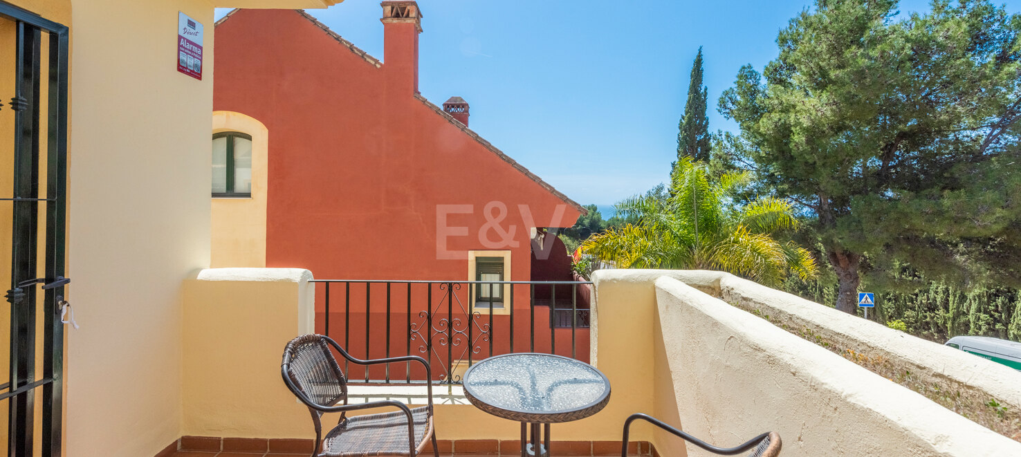 Expansive Semi-Detached Townhouse with Sea Views in Nagüeles, Marbella