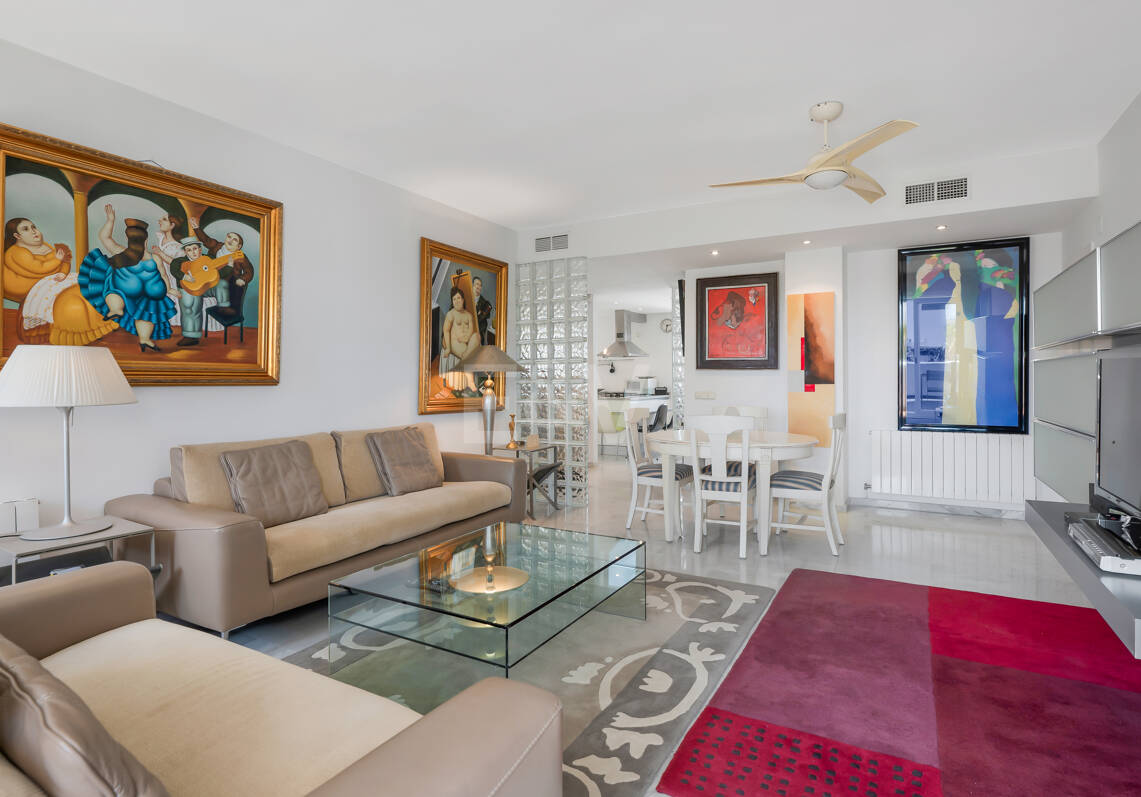 Marbella Golden Mile Penthouse magnifique avec vue panoramique sur la mer