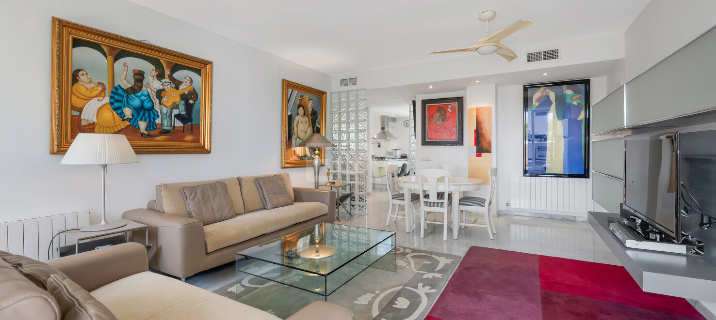 Marbella Golden Mile Stunning Penthouse med panoramautsikt över havet