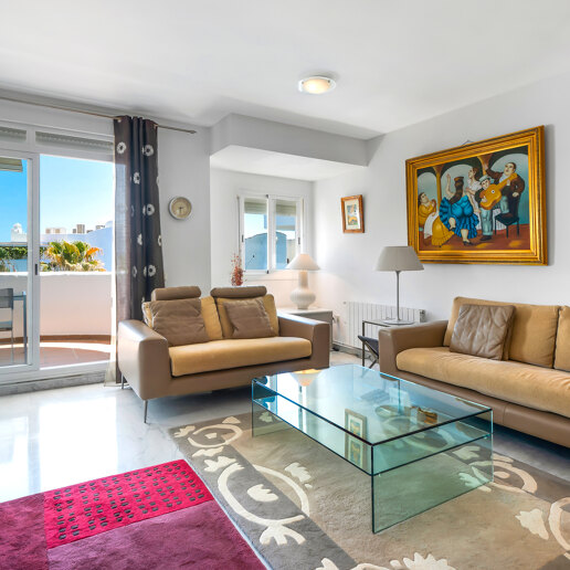 Marbella Golden Mile Stunning Penthouse med panoramautsikt över havet