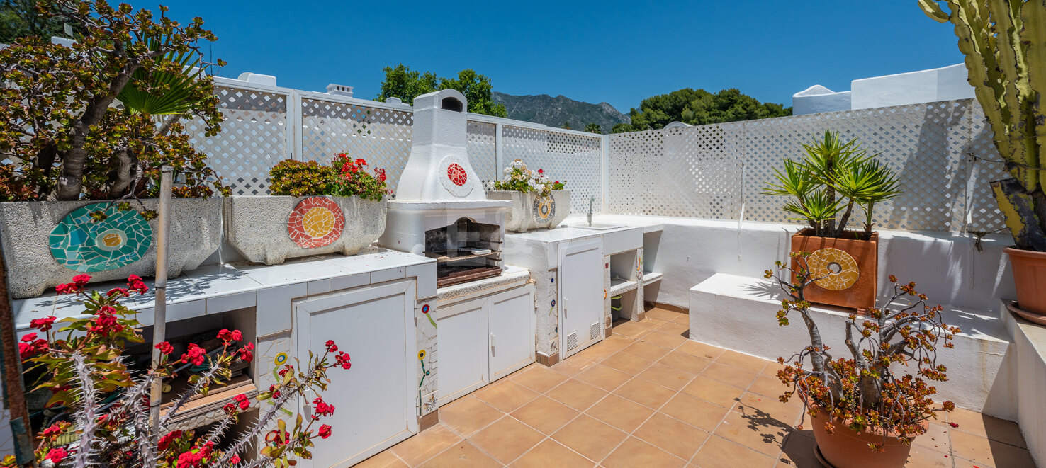 Marbella Golden Mile Stunning Penthouse med panoramautsikt över havet
