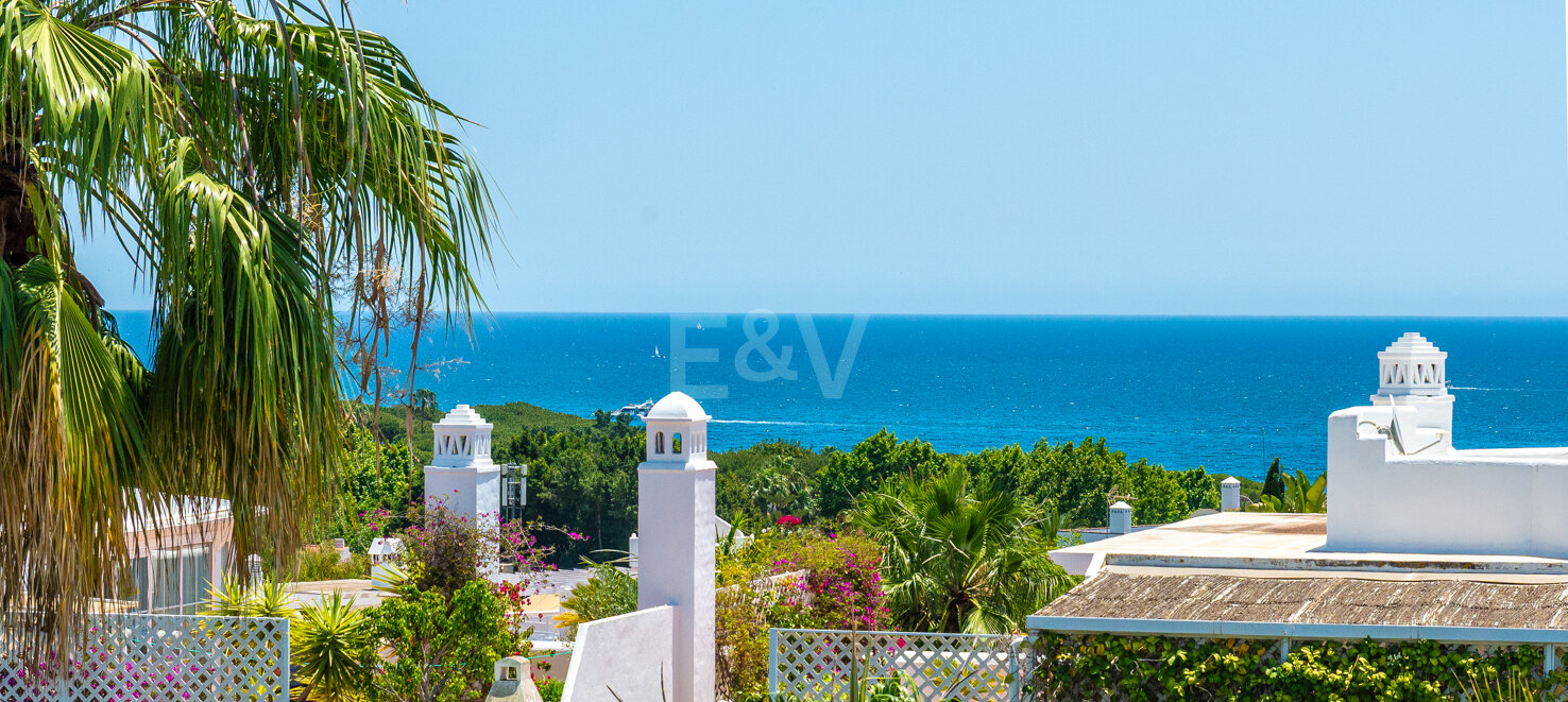 Marbella Golden Mile Stunning Penthouse med panoramautsikt över havet